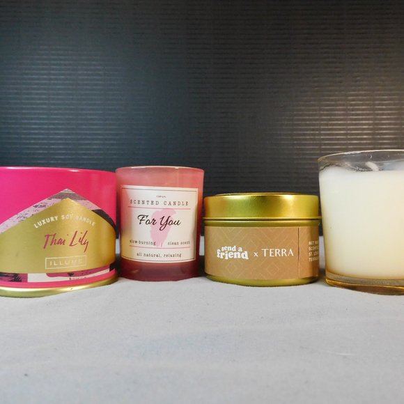 various Other - Bundle of 4 Small Candles